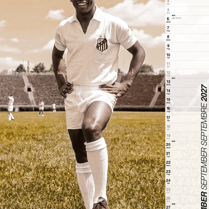 ML Publishing G.O.A.T.S. Voetbal Helden A3 Kalender 2027