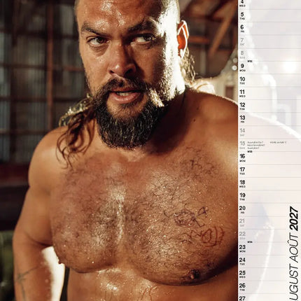 ML Publishing Jason Momoa A3 Kalender 2027