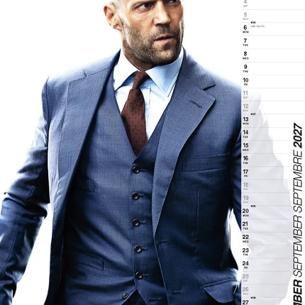 ML Publishing Jason Statham A3 Kalender 2027