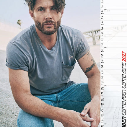ML Publishing Jensen Ackles A3 Kalender 2027