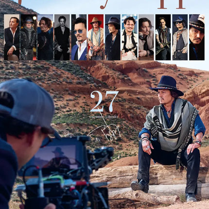 ML Publishing Johnny Depp A3 Kalender 2027