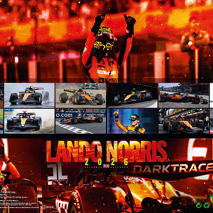 ML Publishing Lando Norris A3 Kalender 2026