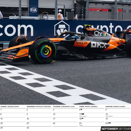 ML Publishing Lando Norris A3 Kalender 2026