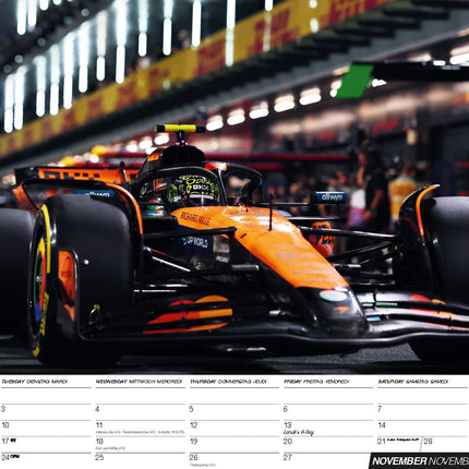 ML Publishing Lando Norris A3 Kalender 2026