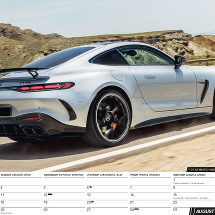 ML Publishing Mercedes AMG A3 Kalender 2026