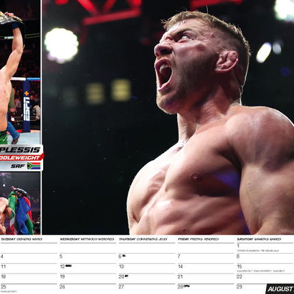 ML Publishing MMA Superstars A3 Kalender 2026