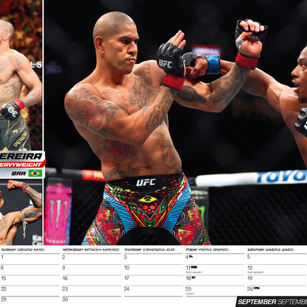 ML Publishing MMA Superstars A3 Kalender 2026