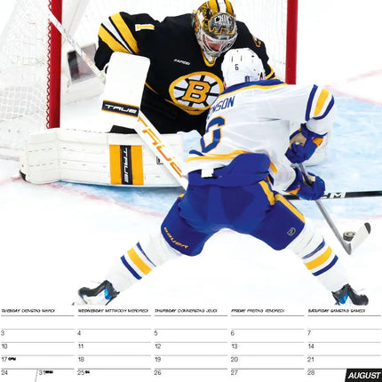 ML Publishing NHL Ice Hockey A3 Kalender 2027