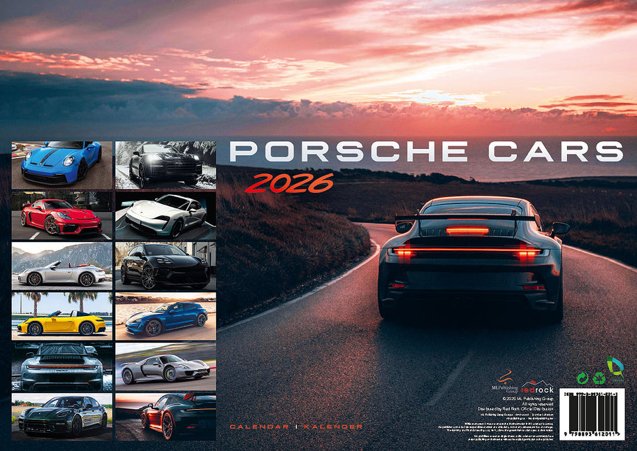 ML Publishing Porsche A3 Kalender 2026