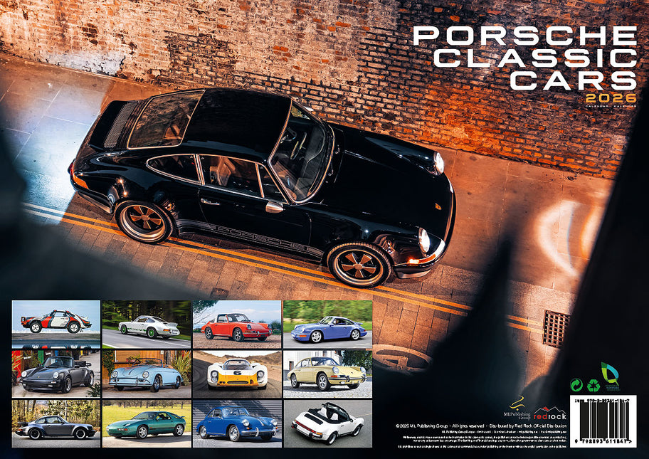 ML Publishing Porsche Classics A3 Kalender 2026