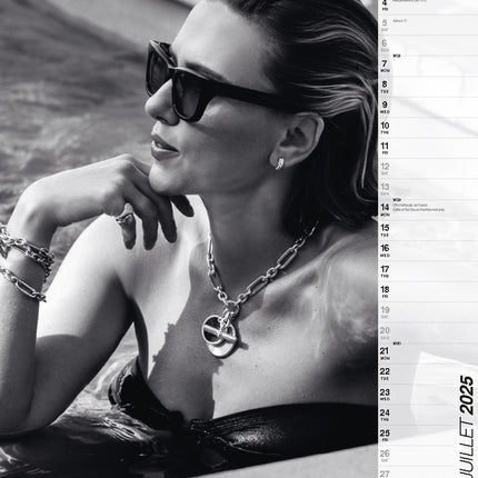 ML Publishing Scarlett Johansson Kalender 2025