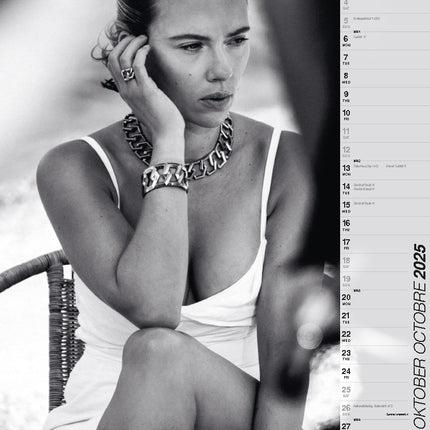 ML Publishing Scarlett Johansson Kalender 2025