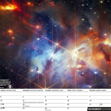 ML Publishing Space A3 Kalender 2026