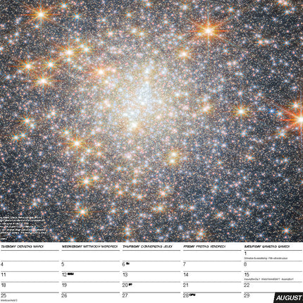 ML Publishing Space A3 Kalender 2026