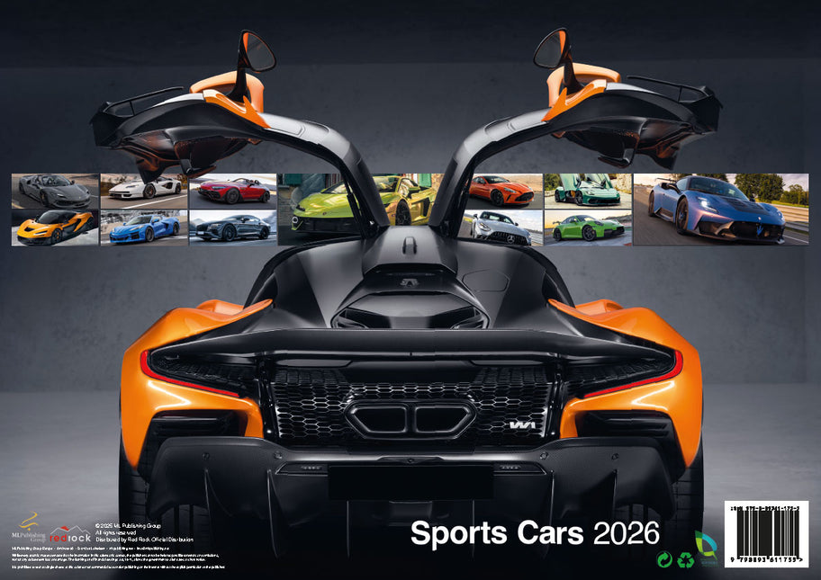 ML Publishing Sports Cars A3 Kalender 2026