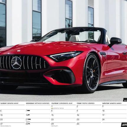 ML Publishing Sports Cars A3 Kalender 2027