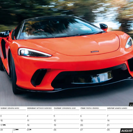 ML Publishing Sports Cars A3 Kalender 2027