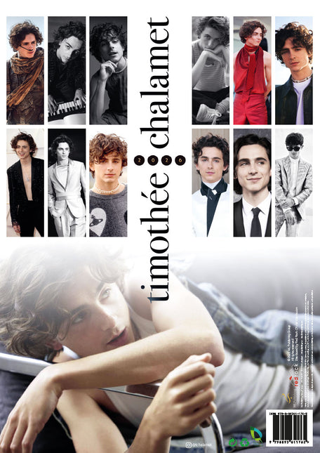 ML Publishing Timothee Chalamet A3 Kalender 2026