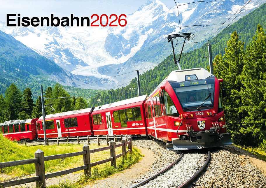 ML Publishing Treinen A3 Kalender 2026