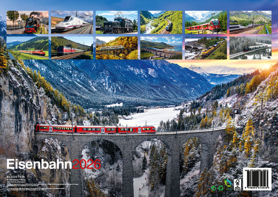 ML Publishing Treinen A3 Kalender 2026