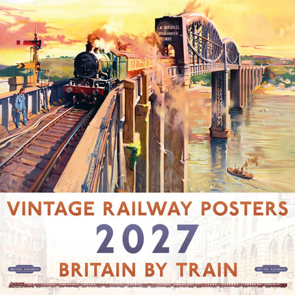 ML Publishing Vintage Railway Posters Kalender 2027
