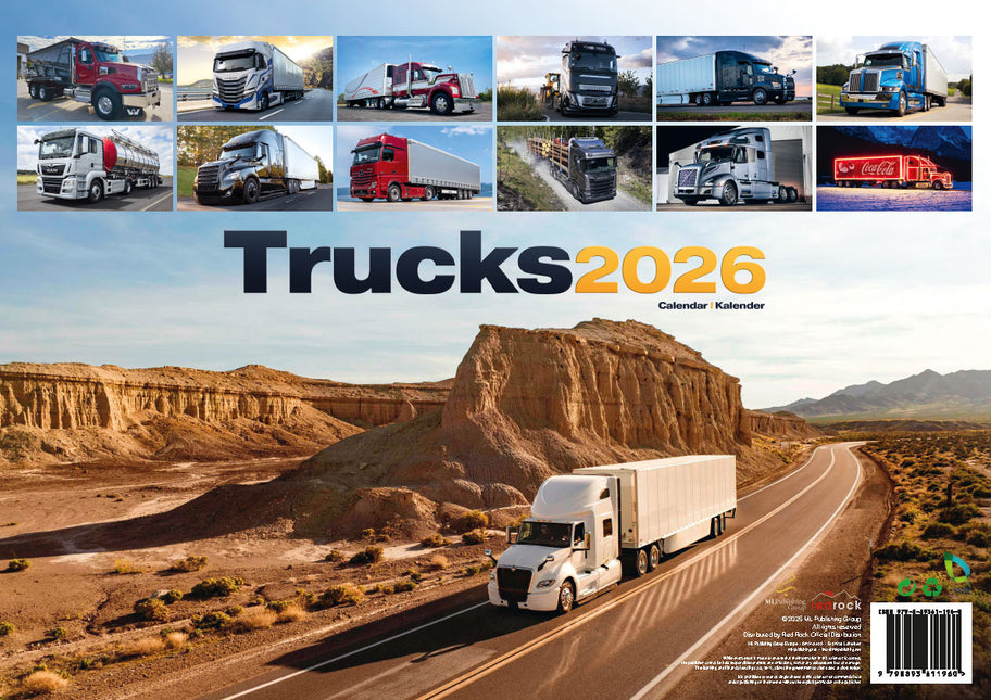 ML Publishing Vrachtwagen A3 Kalender 2026