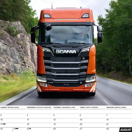 ML Publishing Vrachtwagen A3 Kalender 2027