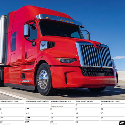 ML Publishing Vrachtwagen A3 Kalender 2027