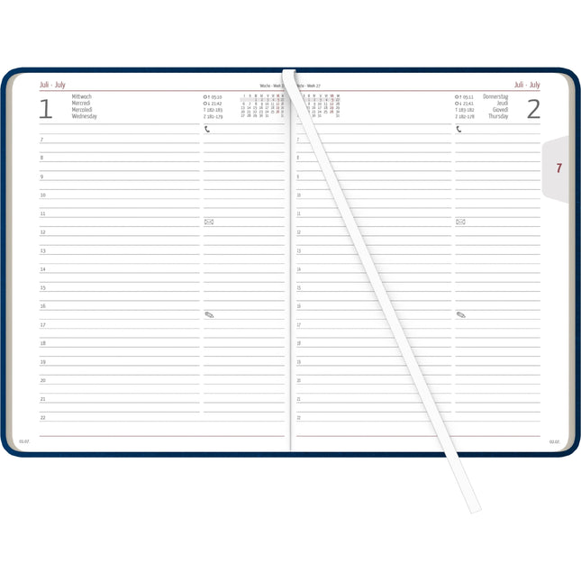 Neumann A5 Agenda Nature Line Ocean 2026