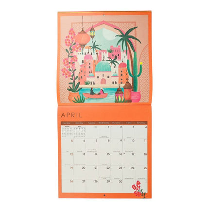NIQUEA.D Beautiful Bright Places Kalender 2026