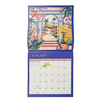NIQUEA.D Beautiful Bright Places Kalender 2026