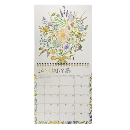 NIQUEA.D Bouquets Spiraal Kalender 2026