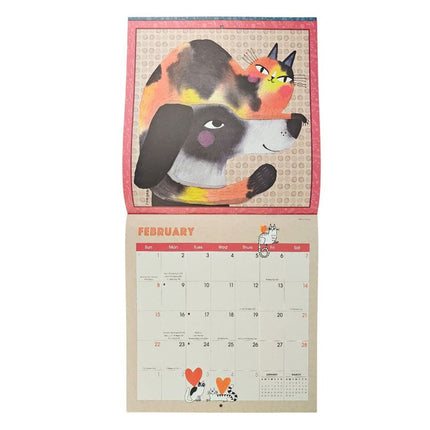 NIQUEA.D Cats and Dogs Kalender 2026