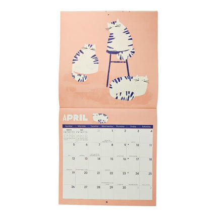 NIQUEA.D Funky Cats Kalender 2026