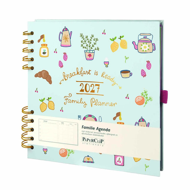 Paperclip Familie Agenda Breakfast 2027 – Paperclip
