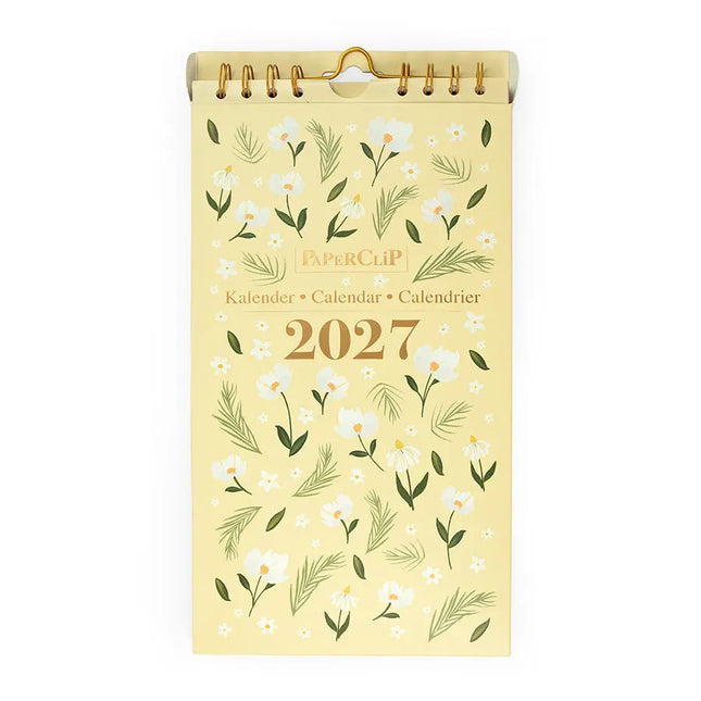 Paperclip Weekkalender Yellow 2027 – Paperclip