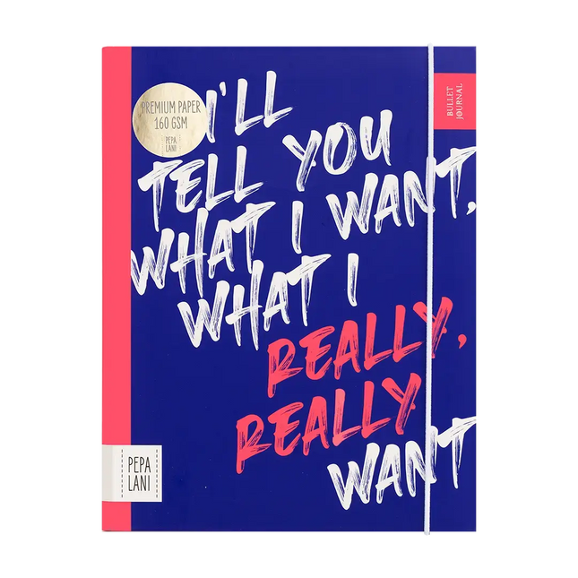 Pepa Lani Pepa Lani Bullet Journal PRO Flower I'll tell you what I want
