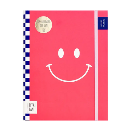 Pepa Lani Pepa Lani Bullet Journal PRO Flower Smiley Roze