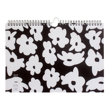 Pepa Lani Pepa Lani Family Planner 2027 Zwart Wit Flowerbomb