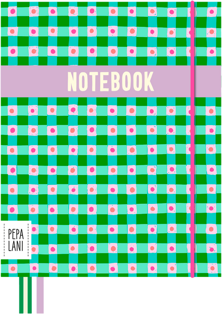 Pepa Lani Pepa Lani Flower Notitieboek Flower Checks