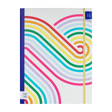 Pepa Lani Pepa Lani Notitieboek A4 Spring Flower & Fruity Retro Swirl