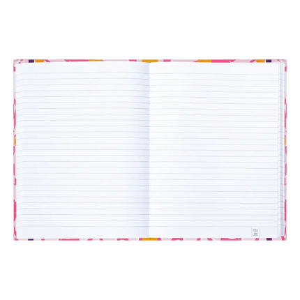 Pepa Lani Pepa Lani Notitieboek A5 Spring Flower & Fruity Pink Flowers