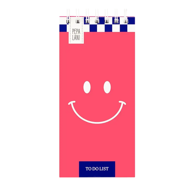 Pepa Lani Pepa Lani To Do Lijst Flower Smiley Pink