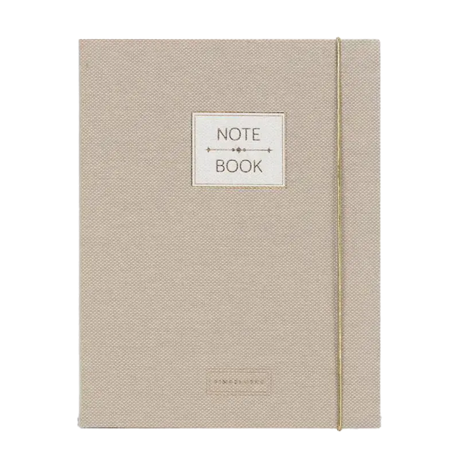 Pepa Lani Pimpelmees Notitieboek A5 Mono Luxe Linnen Warm Nude