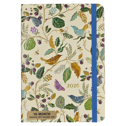 Peter Pauper Birds and Berries Compact Agenda 16 Maanden 2026
