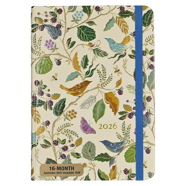 Peter Pauper Birds and Berries Compact Agenda 16 Maanden 2026