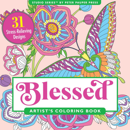 Peter Pauper Blessed Artist's Kleurboek