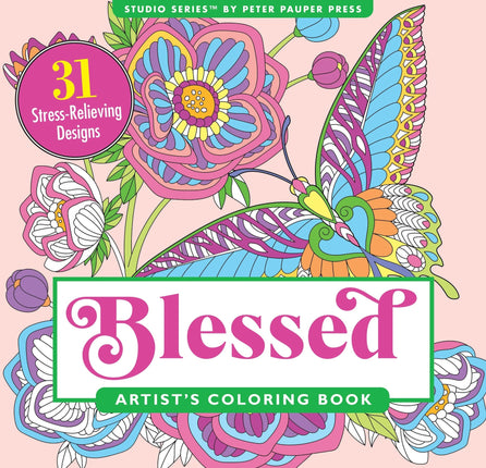 Peter Pauper Blessed Artist's Kleurboek