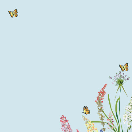 Peter Pauper Blooms & Butterflies Notitieblok 250 Vellen