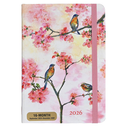 Peter Pauper Cherry Blossomms in Spring 16 Maanden Agenda 2026
